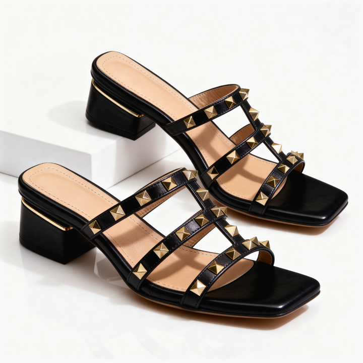 Carter | Moderne sandalen met studs