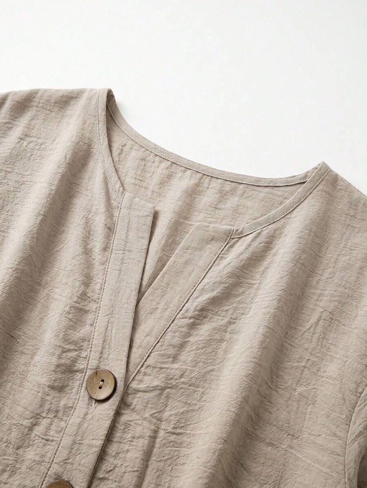 Sara | Luchtige Plus Size Zomerblouse (TIJDELIJK 1+1 GRATIS)
