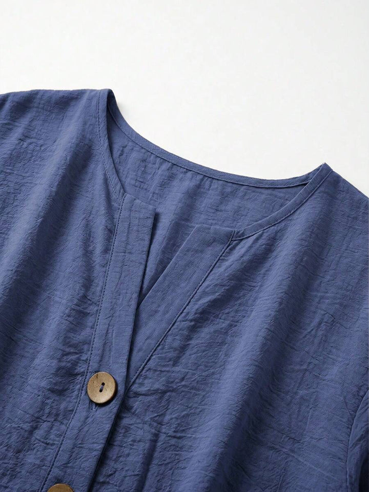 Sara | Luchtige Plus Size Zomerblouse (TIJDELIJK 1+1 GRATIS)