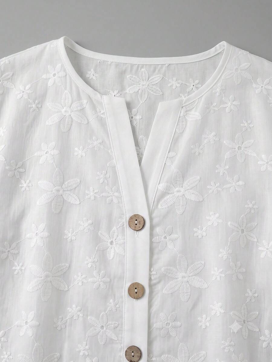 Sara | Luchtige Plus Size Zomerblouse (TIJDELIJK 1+1 GRATIS)
