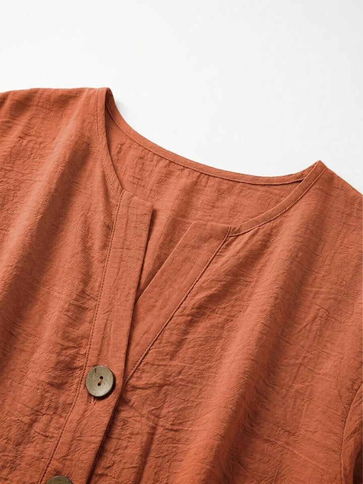 Sara | Luchtige Plus Size Zomerblouse (TIJDELIJK 1+1 GRATIS)