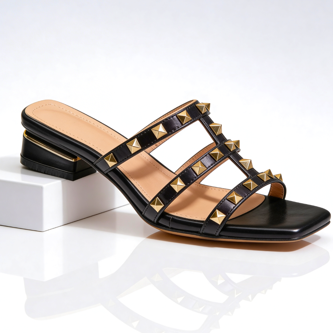 Carter | Moderne sandalen met studs