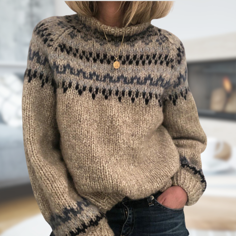 Brielle™ | Klassieke knit trui