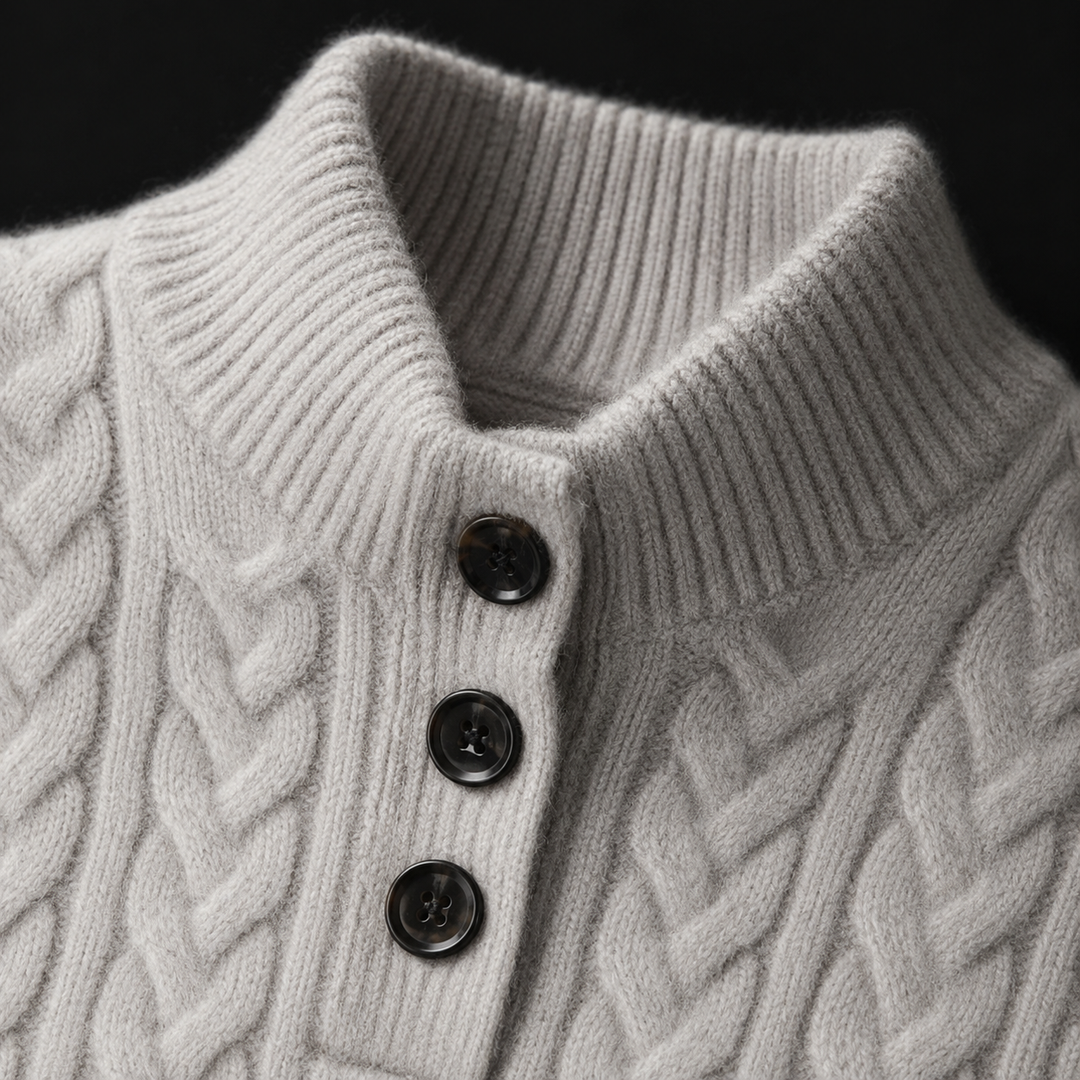 Sierra | Luxe Kabelgebreide Trui