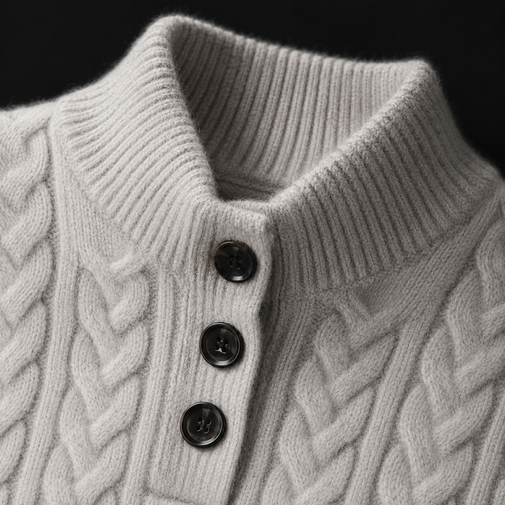 Sierra | Luxe Kabelgebreide Trui