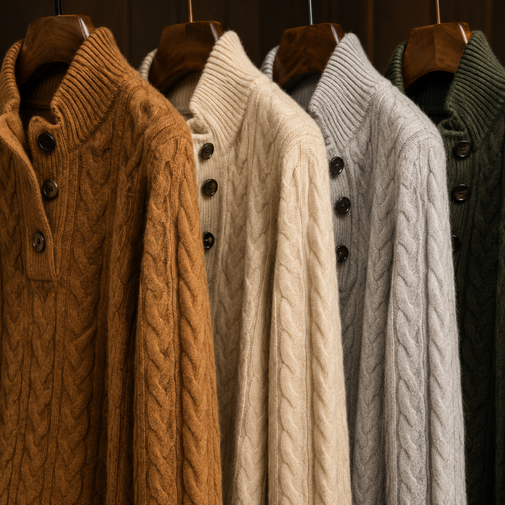 Sierra | Luxe Kabelgebreide Trui