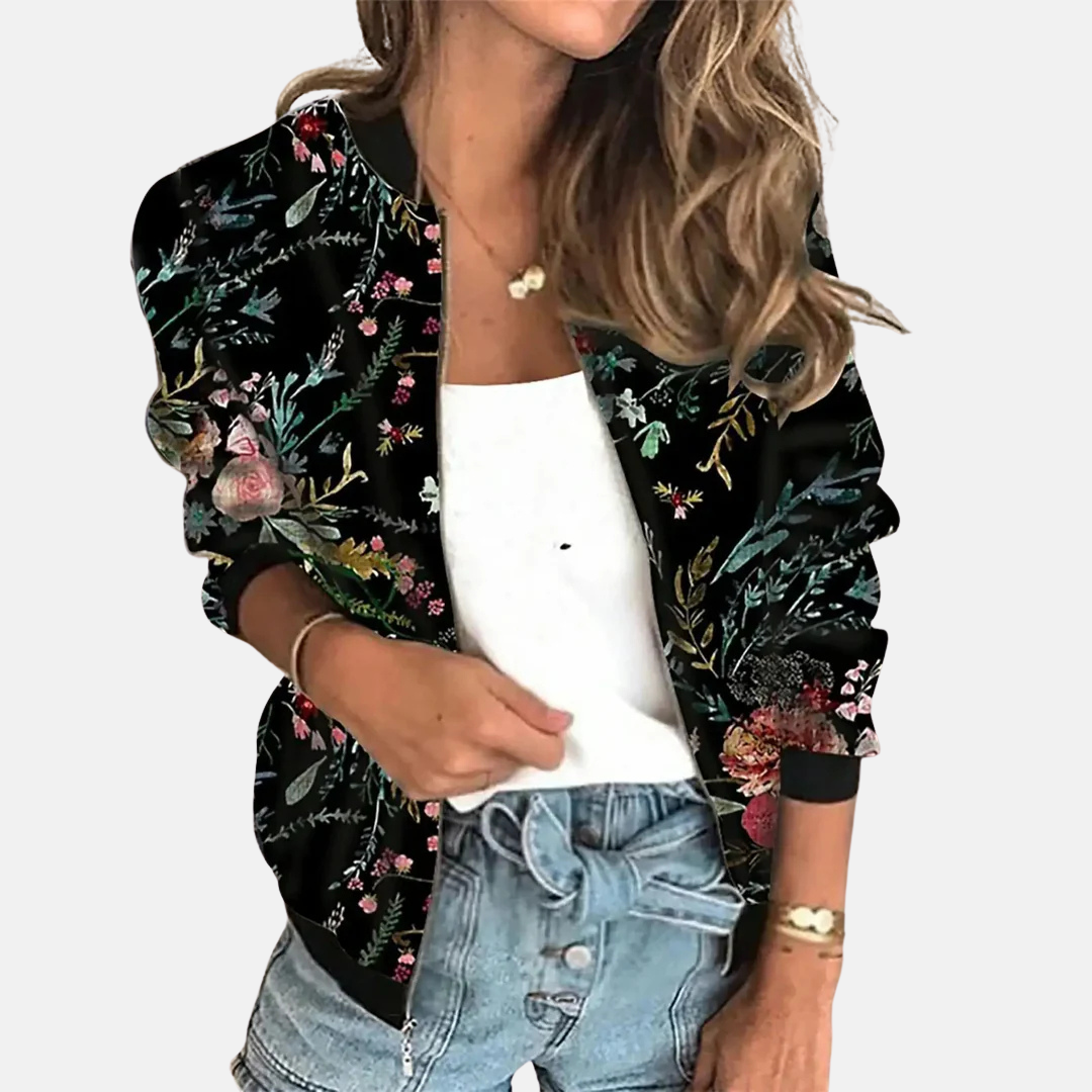 Vera | Licht Jasje met Print