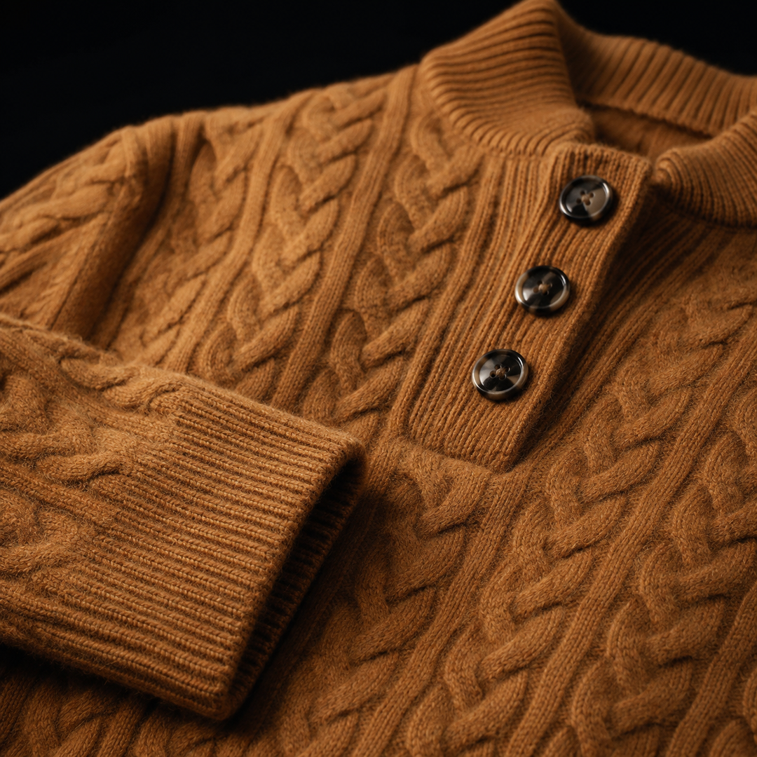 Sierra | Luxe Kabelgebreide Trui