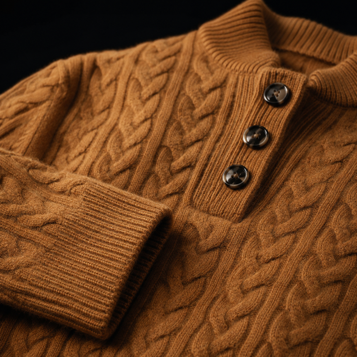Sierra | Luxe Kabelgebreide Trui