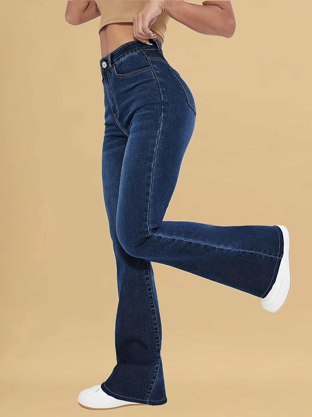 Inès™ | Moderne chique flare jeans