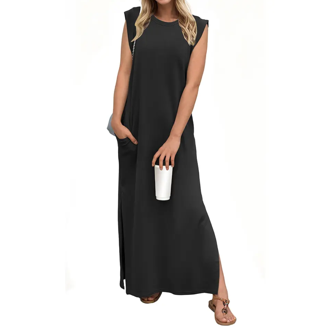 Wren™ | Breezy split pocket maxi jurk
