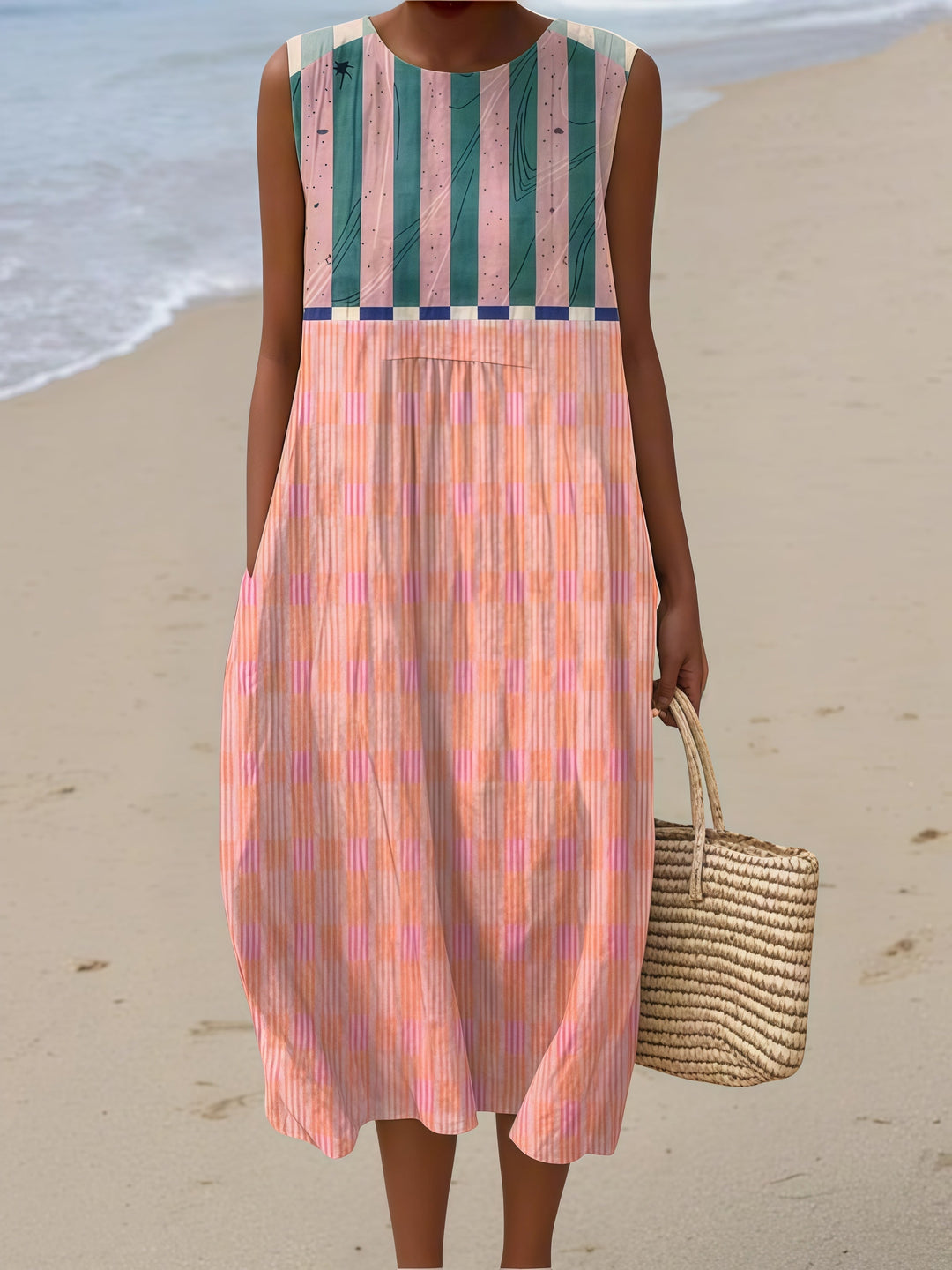 Lily | Lichte zonder mouwen zomerjurk
