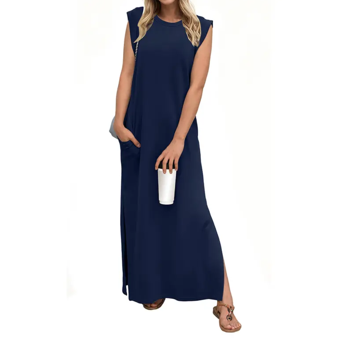 Wren™ | Breezy split pocket maxi jurk
