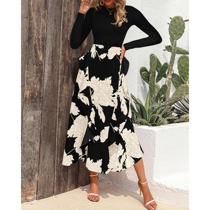 Sadie™ | Bloemen charm zonder mouwen midi jurk