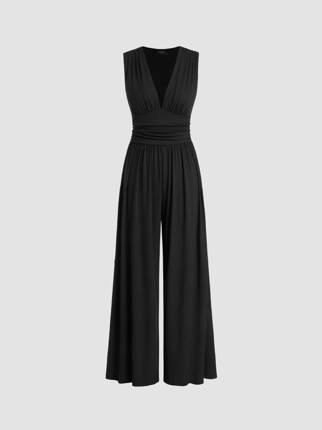 Char | Chique zonder mouwen wide-leg jumpsuit