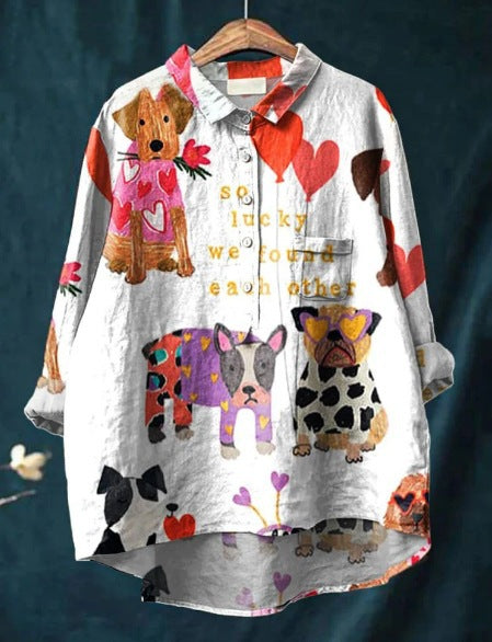 Lala™ | Dog art shirt