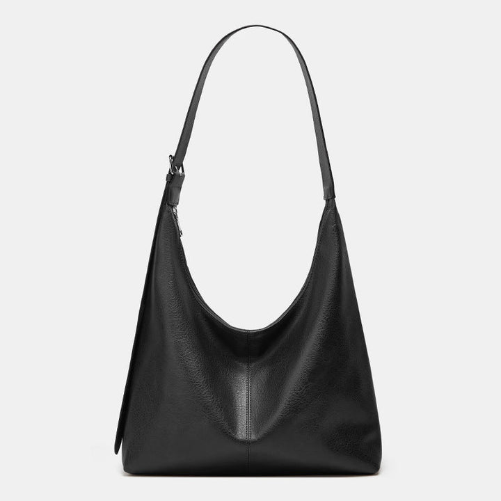 Desiree™ | Dames effen kleur pu leather schoudertas versatile daily shopping & work tas