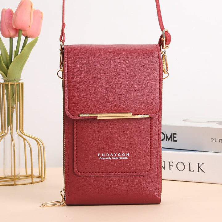 Eliza™ | Dames touch screen mobile phone messenger tas