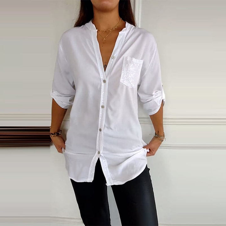 Danica™ | Sequin detailed blouse
