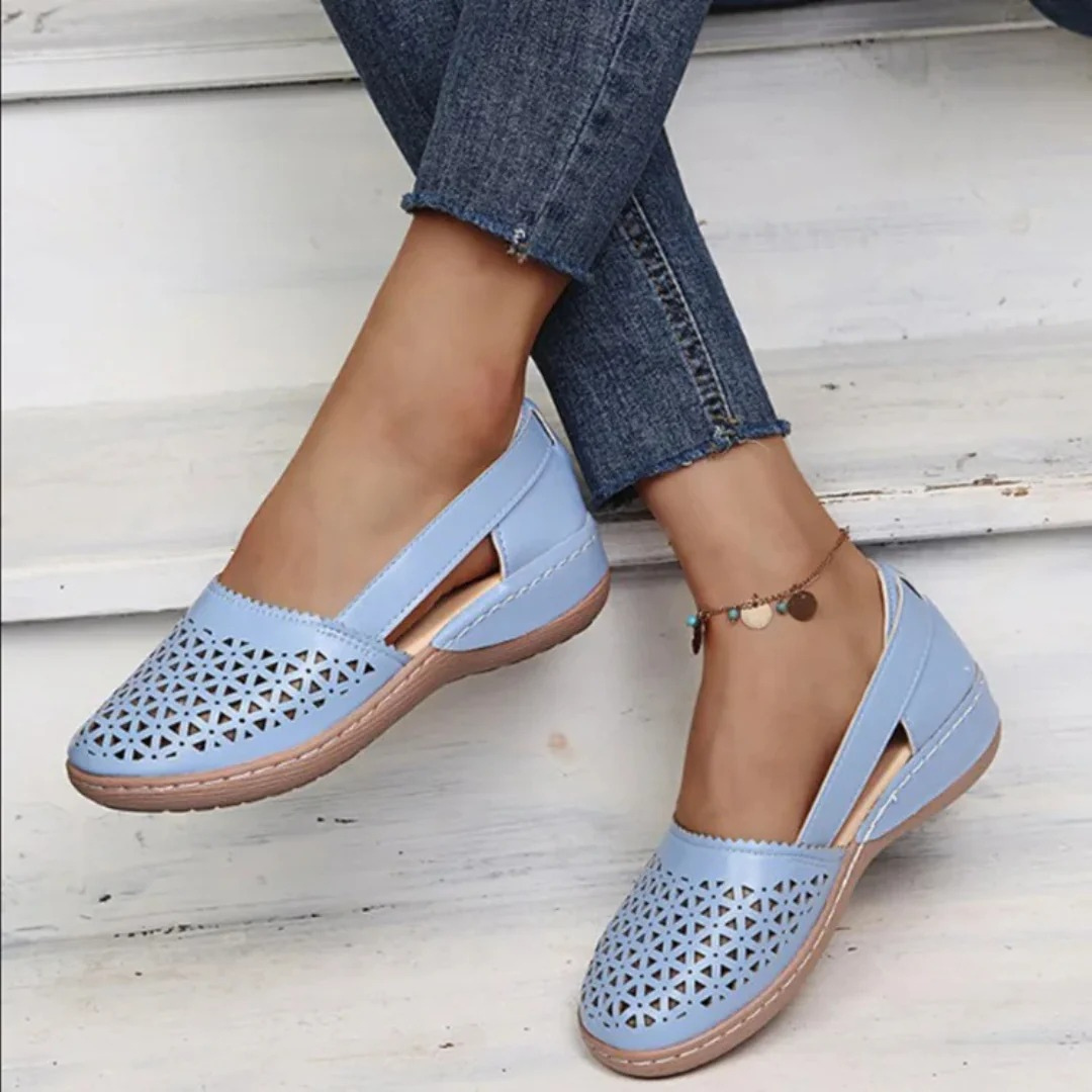 Dames orthopedische comfort walking schoenen