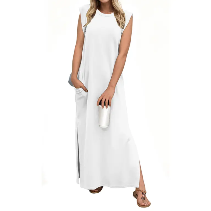 Roseliane | Breezy split pocket maxi jurk