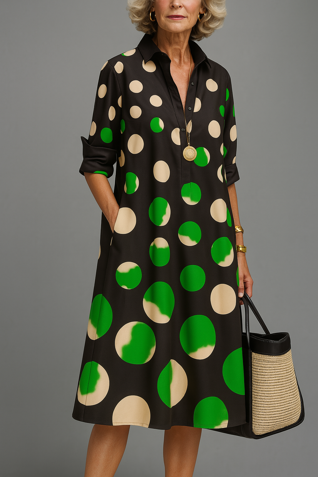 Isabella | Chique midi jurk