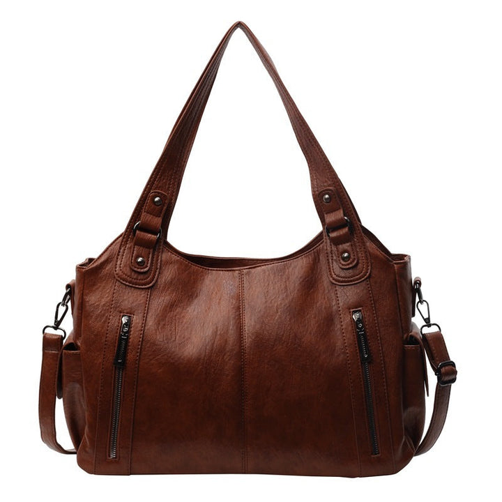 Rae™ | Klassieke leather handtas