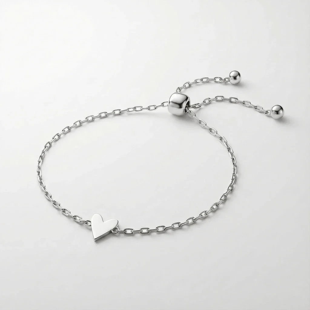 Amora | Moeder-Dochter Hartarmband Set