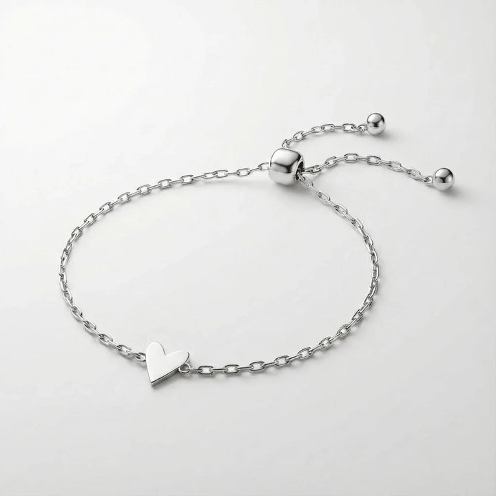 Amora | Moeder-Dochter Hartarmband Set