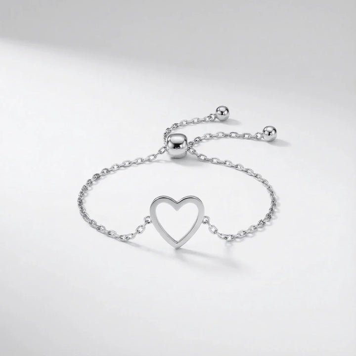 Amora | Moeder-Dochter Hartarmband Set